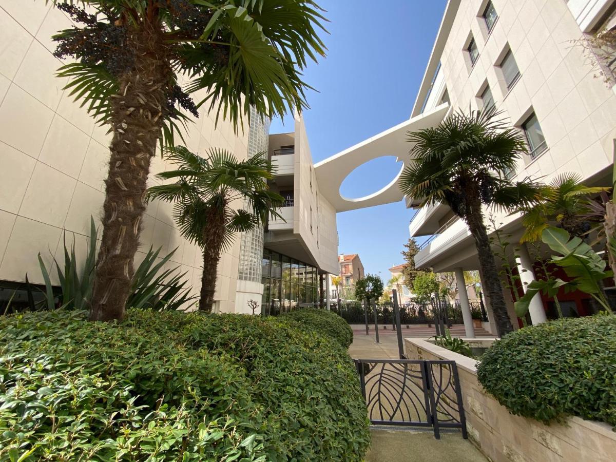 2 Pieces Terrasse Piscine Cannes Californie Buitenkant foto
